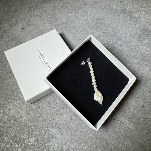 Nina Ullrich Multi Pearl Earring - Single